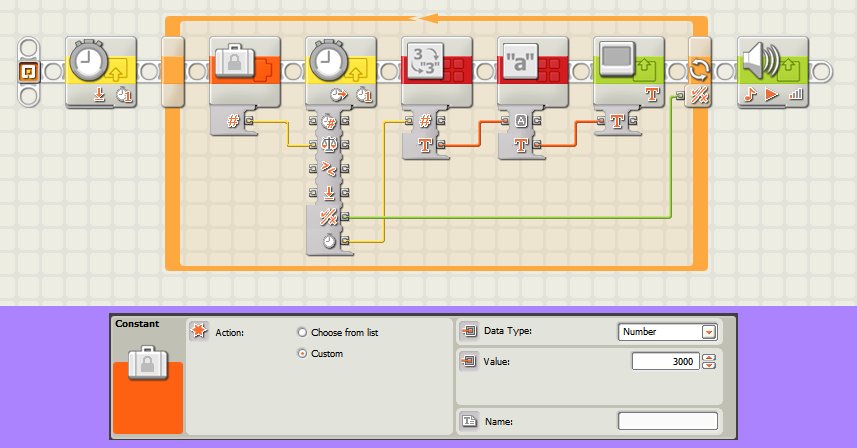 Tutorial Bloque Built in Rotation Sensor de LEGO Mindstorm NXT